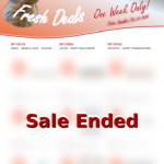 sale ended