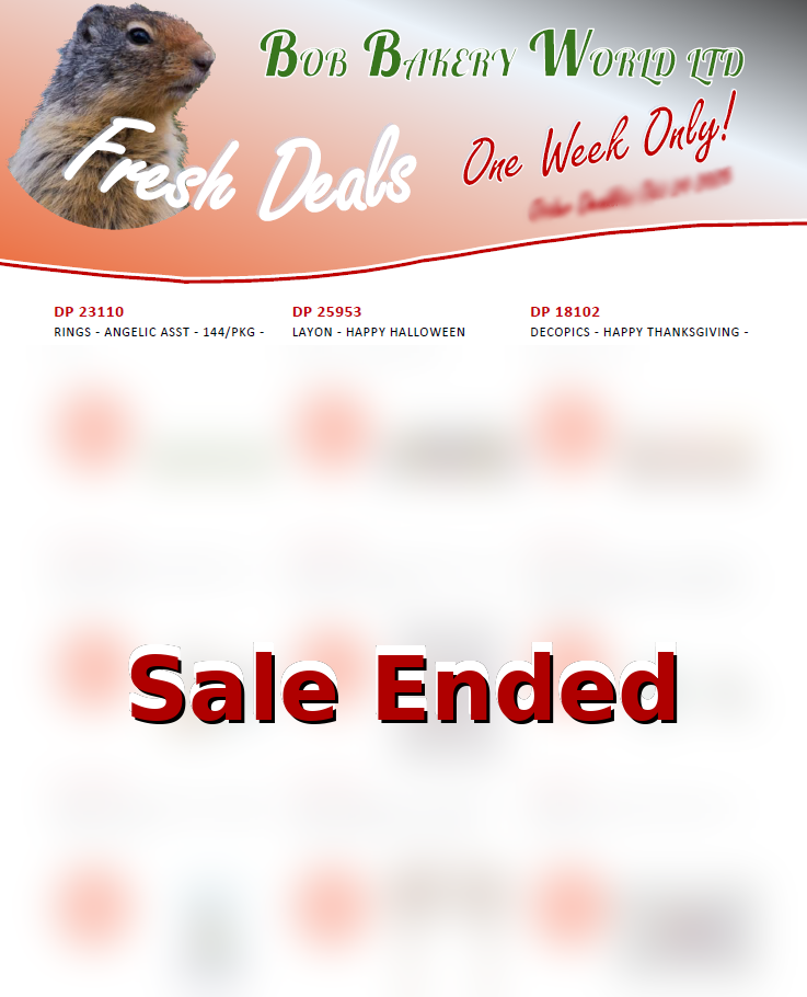 sale ended